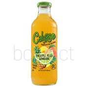 Calypso 473ml Glass Bottle Pineapple Peach Lemonade  12 Pack
