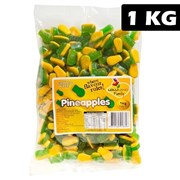 Lolliland Pineapple Lollies Bag 1kg