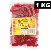 Lolliland Red Frogs Lollies Bag 1kg