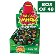 Charms Super Blow Pop Assorted Bubble Gum Filled Lollipop 48 Pack
