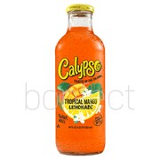 Calypso 473ml Glass Bottle Tropical Mango Lemonade  12 Pack