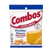 Combos Cheddar Cheese Cracker Baked Snacks 178g  12 Pack