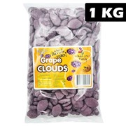 Lolliland Grape Clouds Lollies Bag 1kg