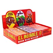 El Bubble Bubble Gum Cigars Orange Grape Strawberry 19g  36 pieces