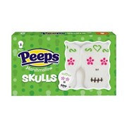 Peeps Marshmallow Skulls 3 Pieces  24 Pack