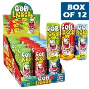 GOB Licker Sour Liquid Candy Roller Green 60ml  12 Pack