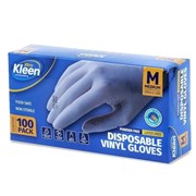 Vinyl Gloves 100 Pack  Medium