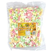 Rainbow Mini Marshmallows Bag 1kg