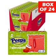 Peeps Marshmallow Stockings 3 Pieces  24 Pack