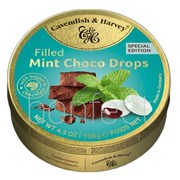 Cavendish  Harvey  Filledd Mint Chocolate Drops 130g