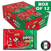 Lucas Skwinkles Salsagheti Watermelon Flavour 24g  12 Pack