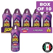 Lucas Muecas Lollipop Chamoy Flavoured Candy 25g  10 Pack