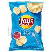 Lays Salt  Vinegar Potato Chips 184g  15 Pack