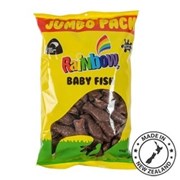 Rainbow Lollies Bag  Chocolate Baby Fish 1kg