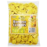 Lolliland Banana Clouds Lollies Bag 1kg