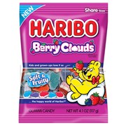 Haribo Berry Clouds Bag 117g  12 Pack