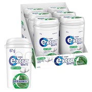 Extra White Spearmint Soft Chewing Bottle 67g  6 Pack