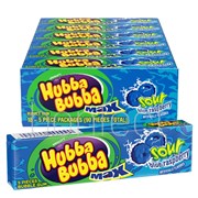 Hubba Bubba Max Bubblegum Sour Blue Raspberry 18 Pack