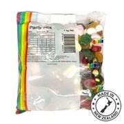 Rainbow Lollies Bag  Party Mix 1kg