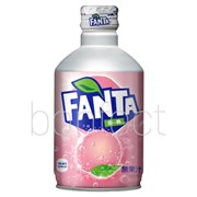 Japan Fanta White Peach Soda Can 300ml  24 Pack