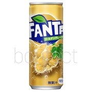 Japan Fanta Golden Grape Soda Can 500ml  24 Pack