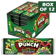 Sour Punch Candy Straws  Pickle Roulette 128g  12 Pack