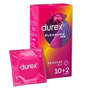 Durex Pleasure Me Regular Fit Condoms 102 Pack