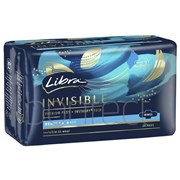 Libra Invisible Pads Regular With Wings 20 Pack