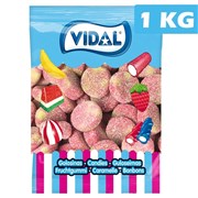 Vidal Sour Watermelon  Lime Gummy Lollies Bag 1kg