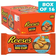 Reese Big Cup Caramel Chocolate Peanut Butter Cups King Size 79g  16 Pack