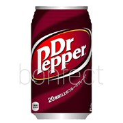 Japan Dr Pepper Soda Can 350ml  24 Pack