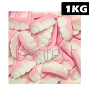 Aus False Teeth Lollies Bag 1kg