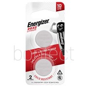 Energizer 3V 2032 Lithium Coin Battery 2 Pack