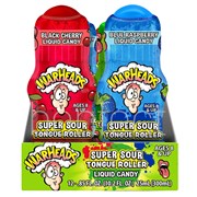 Warheads Super Sour Tongue Roller Candy 25ml  12 Pack