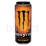 Monster Nitro Cosmic Peach Energy Drink 500ml  12 Pack