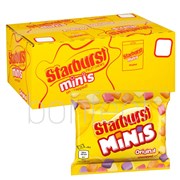 Starburst Minis Original Fruit Chews Candy Bag 45g  24 Pack