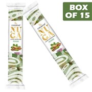 Cretamel Nuga Nougat Bar  Pistachio 70g  15 Pack