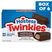 Hostess Chocolate Twinkies Sponge Cake 385g  6 Pack