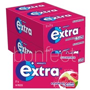 Extra Raspberry  Lime Chewing Gum 27g  24 Pack