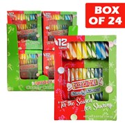 Alberts Smarties Candy Canes 144g  24 Pack