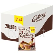 Mars Galaxy Minstrels Milk Chocolate Treat Bag 80g  20 Pack