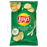Lays Sour Cream  Onion Potato Chips 184g  15 Pack