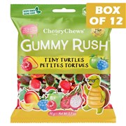 Gummy Rush Tiny Turtle Bag 90g  12 Pack