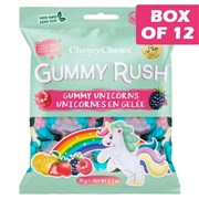 Gummy Rush Gummy Unicorn Bag 90g  12 Pack