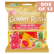 Gummy Rush Gummy Bear Bag 90g  12 Pack