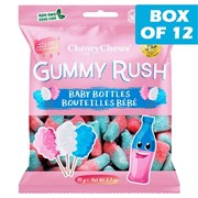 Gummy Rush Baby Bottle Bag 90g  12 Pack