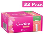 Carefree Original 32 Super Tampons