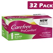 Carefree ProComfort 32 Super Tampons