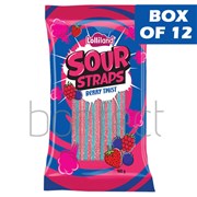 Sour Straps Berry Twist 160g  12 Pack
