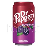 Dr Pepper Black Berry Soda Can 355ml  12 Pack